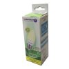 Ampolleta led vela 6W E27 luz cálida 470lm 240° 15000hr Globaltronics