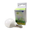 Ampolleta led minibola 6W E14 luz cálida 470lm 240° 15000hr Globaltronics