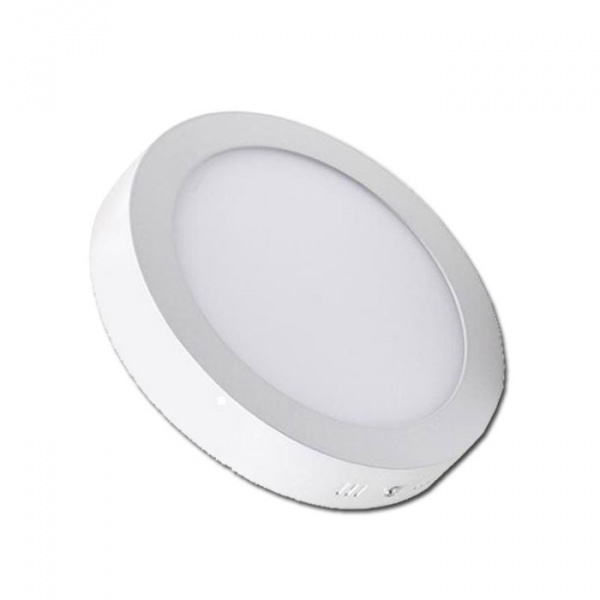 Foco sobrepuesto led slim redondo 18W 6000K 1300lm Globaltronics